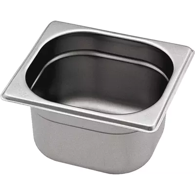 Gastronorm GN 1/6 (h=150 mm) nerezová plná s uchy