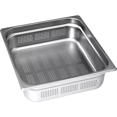 Gastronorm GN 2/3 (h=40 mm) nerezová děrovaná