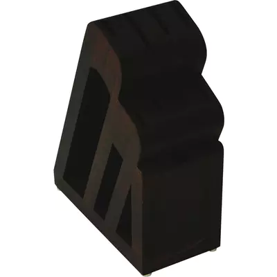 Stojan na nože tmavě hnědý buk