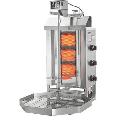 POTIS Plynový gril na gyros/kebab G1/MU