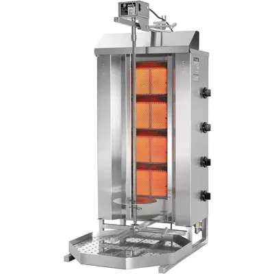 POTIS Plynový gril na gyros/kebab GD4/S