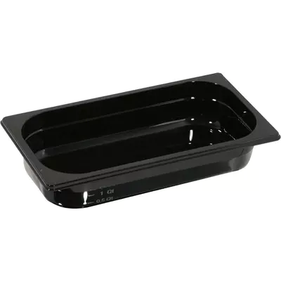 Gastronorm GN 1/3 (h=65 mm) polykarbonát černý