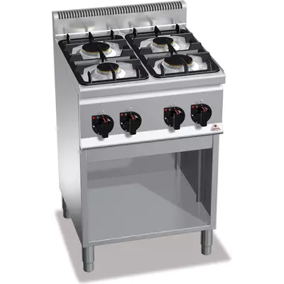 Berto's Plynový sporák Bertos G6F4MPW (19 kW)