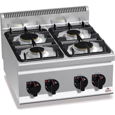 Berto's Plynový sporák Bertos G6F4BPW (19 kW)
