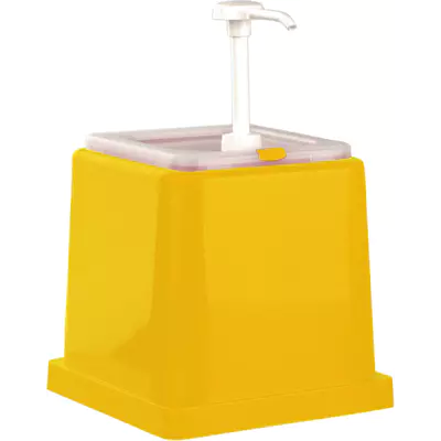 Dávkovač na hořčici - žlutá 1000ml