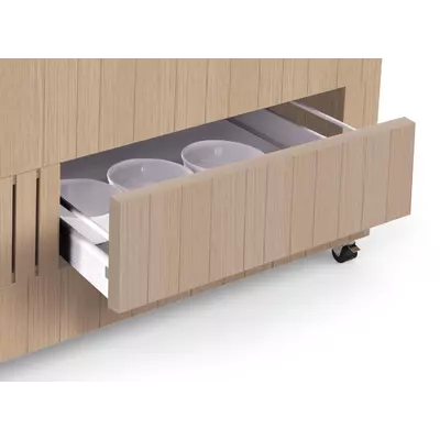 ENOFRIGO Neutrální zásuvka s pojezdy 6-1/1 (1)