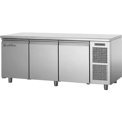 Coldline Chladící stůl TP17/1M s deskou a zadním lemem