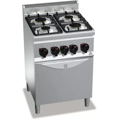 Berto's Plyn. sporák Bertos G6F4PW+FG1 (22,5 kW)