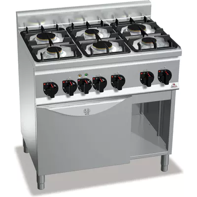 Berto's Plynový sporák Bertos G6F6PW+FE1 (31,5 kW)