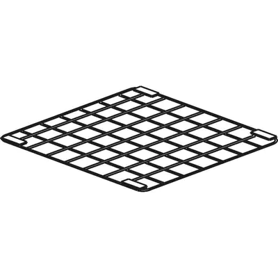 KROMO Rošt nerez 500 x 500 mm