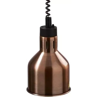 Infra lampa závěsná - měď