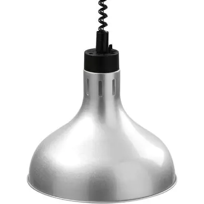 Infra lampa závěsná - chrom (1)