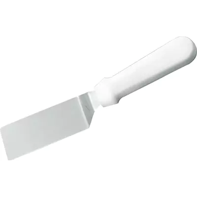 Obracečka 11cm nerez/plast bílá