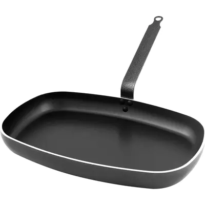 Matfer Bourgeat Pánev Al/Teflon na ryby (380x260 mm, hmotnost 1,5kg)