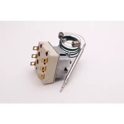 Termostat pojistny 225°C + 2 drzaky