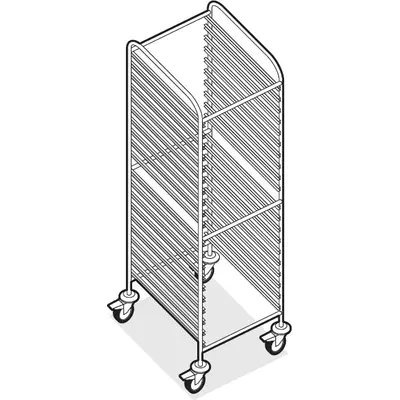 Coldline Zavážecí vozík 20x EN600x800mm (40x EN600x400)
