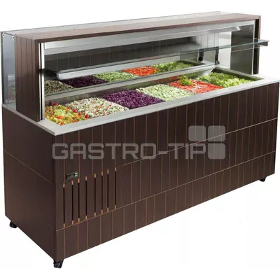 ENOFRIGO Vitrina bufetova vyhrivana DOGE WALL 2000 BM 3F