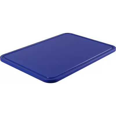 ORBILAN PE Krájecí prkénko s drážkou 500x350x15 - modrá