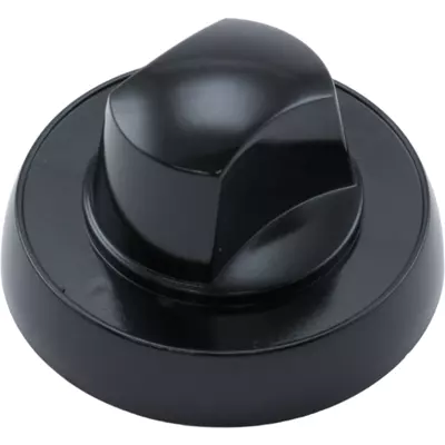 Berto's Knoflík elektrický černý 8x6,5mm