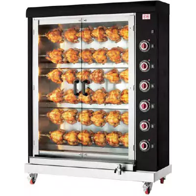 CB El. gril E-36PB-S6 - černý