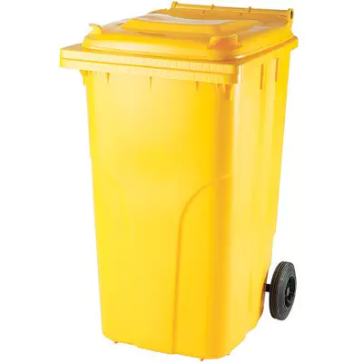 Nádoba plast 240 l žlutá