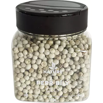 Nature line Pepř bílý celý 180g dóza