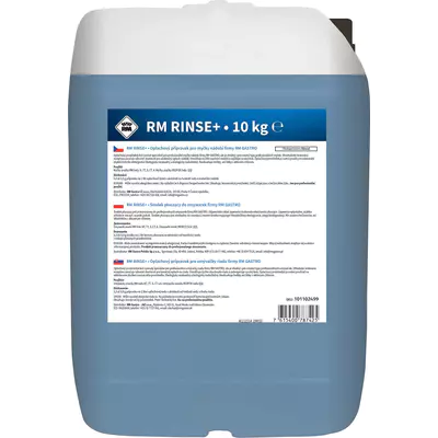RM Gastro RM Rinse+ 10 kg - oplachový přípravek pro myčky nádobí RM GASTRO