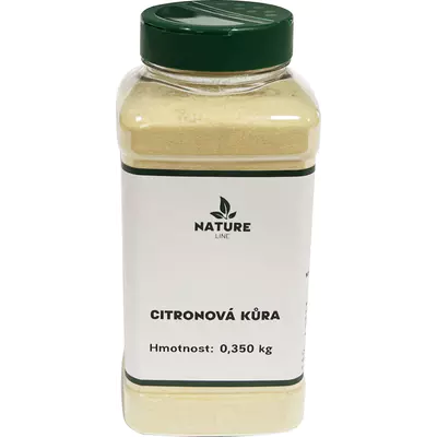 Nature line Citronová kůra mletá 350g - dóza
