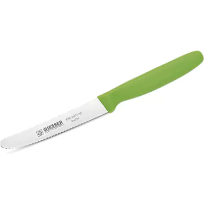 Giesser Nůž zubatý univerzální G 8365 110 mm světle zelený