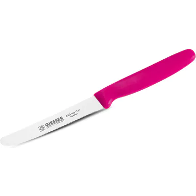 Giesser Nůž zubatý univerzální G 8365 110 mm růžová