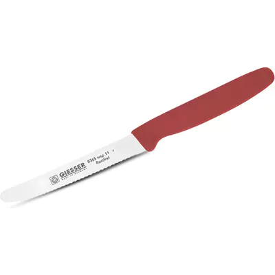Giesser Nůž zubatý univerzální G 8365 110 mm červená