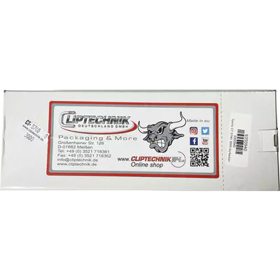 Cliptechnik Spony CT S740 3000 ks/karton