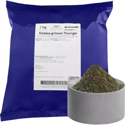 Gewürzmüller Klobása grilovací Thuringer 1 kg