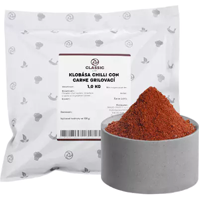 Classic line Směs kořenící - Klobása chilli con carne grilovací 1Kg