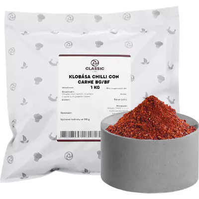 Classic line Směs kořenící - Klobása chilli con carne BG BF 1kg