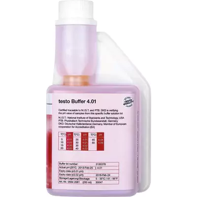 Testo PH puffer 4,01   250ml