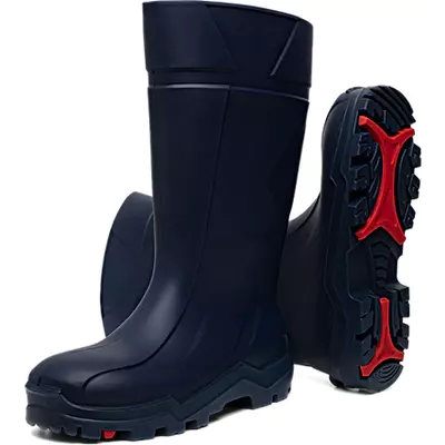 Holínky PU-PREMIUM safety modré
