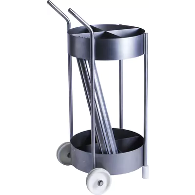 Vozík na udírenské hůlky kulatý