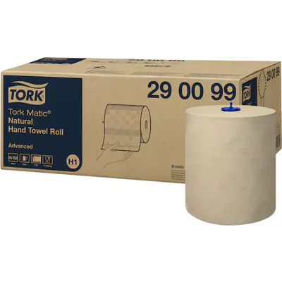 Tork Ručníky papírové v roli Matic,1 x 6, natural recykl H1 - 290099