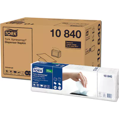 Tork Ubrousky Universal do zásobníku Interfold, 1 vrstva, 8x 1125 ks, bílá N4, N12 - 10840