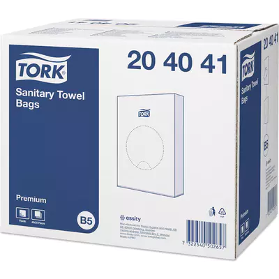 Tork Sáčky hygienické pro zásobník HYG BAG, 25 ks, bílé B5 - 204041