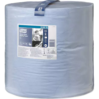 Tork Utěrka Heavy-Duty papírová, 2 vrstvy, modrá W1
