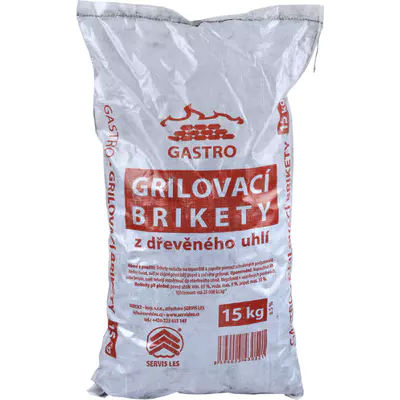 SERVIS LES Brikety grilovací Gastro 15kg