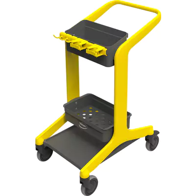 Vikan HyGo mobilní čisticí stanice, žlutá, 57006