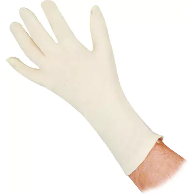 Rukavice bavlna bílá 33 cm