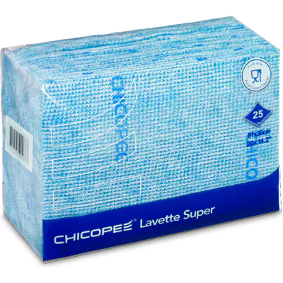 Utěrka Chicopee lavette super, modrá 25ks