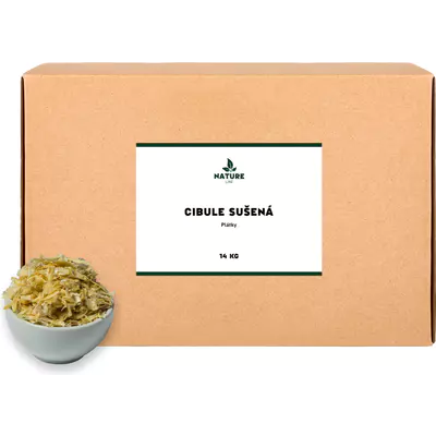 Nature line Cibule sušená plátky 14kg
