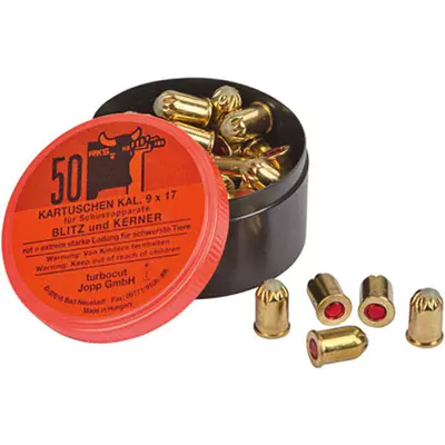 Turbocut Náboje červené 9mm 50 ks FI