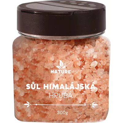 Nature line Sůl himalájská hrubá 300 g dóza