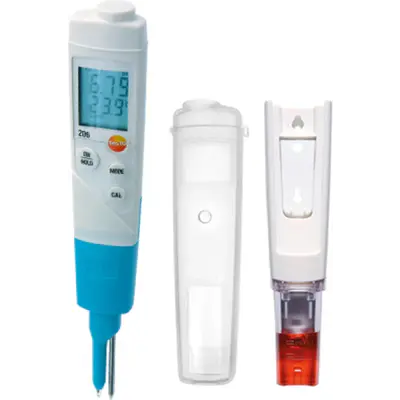Testo Teploměr/pH metr 206 pH 2 sada 1